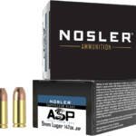 NOSLER 9MM 147GR ASP JHP - SUBSONIC 20RD 20BX/CS