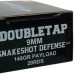 DOUBLETAP 9MM SNAKE SHOT - 20RD 50BX/CS
