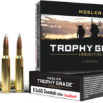NOSLER TROPHY 6.5X55 MAUSER - 140GR ACCUBOND 20RD 10BX/CS