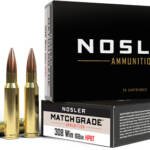 NOSLER MATCH 308 WIN 168GR - CUSTOM COMP HPBT 20RD 10BX/CS
