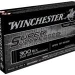 WINCHESTER SUPPRESSED 300 AAC - 200GR FMJ 125RD 6BX/CS