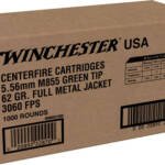 WINCHESTER USA 5.56X45 GREEN - TIP 1000RD CASE LOT