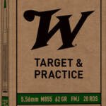 WINCHESTER USA 5.56X45 62GR - GREEN TIP 20RD 50BX/CS