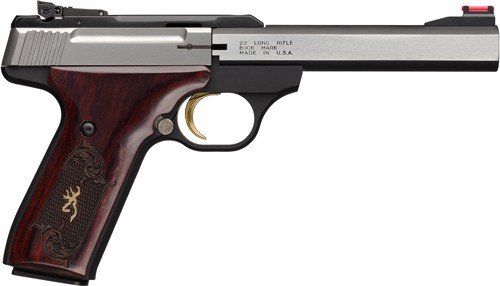 BROWNING BUCK MARK MEDALLION - 22LR 5.5" AS 10RD ROSEWOOD