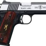 BROWNING 1911-380 BLACK LABEL - MEDALLION PRO 3.62" NT ST WOOD