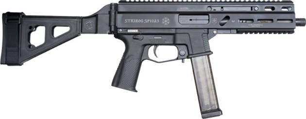 GRAND POWER STRIBOG SP10A3 - 10MM 8" BBL 20RD W/ BRACE BLK