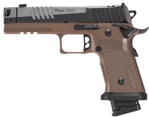 SIG P211 GTO COMBAT 9MM 4.4" - SAO (1)23&(2)21RD COMPEN COY