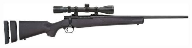 MOSSBERG PATRIOT BANTAM COMBO - 7MM-08 20" 3-9X40 BLUED/SYN