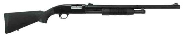 MAVERICK 88 SLUG 12GA 3" 24" - FULLY RIFLED & SIGHTS BLACK