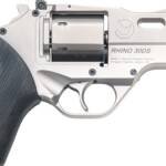 CHIAPPA RHINO 30DS 357MAG - 3" ADJ. SIGHT CHROME/RUBBER