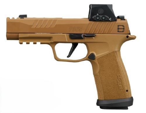 SIG P365 DH3 9MM 3.7" W/ROMEOX - (2)21RD/(1)17RD POLYMER/COYOTE