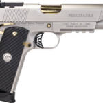 GIRSAN 1911 NEGOTIATOR TALO - 38 SUPER 5" 9RD TITANIUM/GOLD
