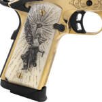 GIRSAN MC1911 DELUXE GOLD GOVT - 38 SUPER 10RD ENGRAVED