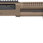 MOSSBERG 590R TACTICAL 12GA - 18.5" 6RD ADJ STK CYL FDE