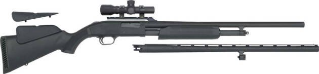 MOSSBERG 500 COMBO 20GA 3" - 26"VR 24"RIFLED & 2.5X20 SCOPE
