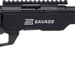 SAVAGE B22 PRECISION 22LR 18" - HB MDT CHASSIS W/RAIL BLACK