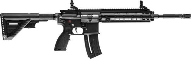 HK HK416 RIFLE 22LR 16.1" BBL - 20RD M-LOK BLACK BY UMAREX