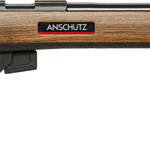 ANSCHUTZ 1761 HB MSR 22LR - 21.4" BLUED/WALNUT 2-STG