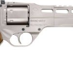 CHIAPPA RHINO 60SA 357MAG - 6" ADJ. SIGHT NICKEL/WALNUT