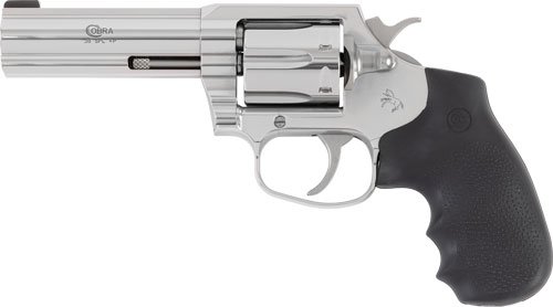 COLT COBRA 38SPL+P FS 4" 6RD - STAINLESS RUBBER GRIPS - Image 2