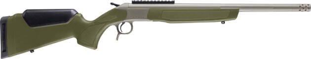 CVA SCOUT TD V3 400 LEGEND 20" - STAINLESS/OD GREEN SYNTHETIC<