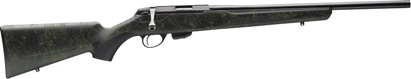 TIKKA T1X 22LR 16" THREADED - BLUED/ROUGHTECH EMERALD