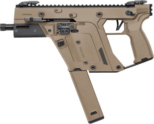 KRISS VECTOR SDP G3 PISTOL - 10MM 5.5" THREADED 33RD FDE - Image 2
