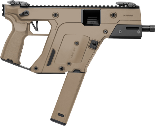 KRISS VECTOR SDP G3 PISTOL 9MM - 5.5" THREADED 40RD FDE