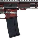 GLFA AR15 BATTLEWORN 223 WYLDE - 16" NIT BBL AMERICAN FLAG