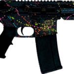 GLFA AR15 PISTOL 223 WYLDE - 7.5" S/S BBL SPLATTER BLACK