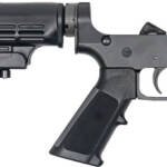 GLFA LOWER GROUP AR-15 5.56MM - W/ADJUSTABLE STOCK BLACK