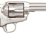 CIMARRON P-MODEL 38SPL/357MAG - PW 5.5" FS STAINLESS WALNUT