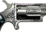 NAA MINI-REVOLVR 22WMR 1-5/8" - S/S MATTE BLACK PEARL 50 ANNIV