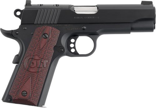 COLT COMBAT COMMANDER 38 SUPER - 4.25" 8RD BLUED OPTIC READY
