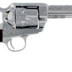 CIMARRON BUFFALO BILL CODY - 357MAG 5.5" ENGRAVED NICKEL