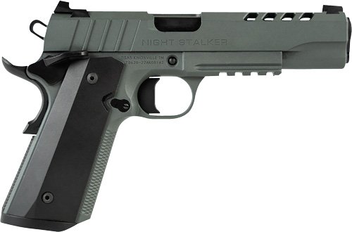 TISAS 1911 NIGHT STALKER 45ACP - 5" BBL 2-8RD MAGS GREY