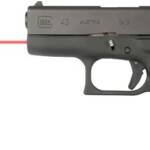 LASERMAX LASER GUIDE ROD RED - FOR GLOCK 43