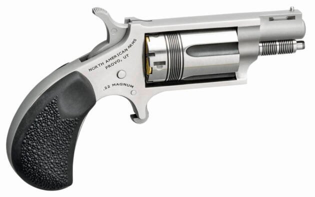 NORTH AMERICAN ARMS THE WASP 22MAG REV 1-1/8" SS