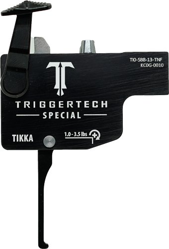 TRIGGERTECH TIKKA SINGLE STAGE - BLACK SPECIAL FLAT