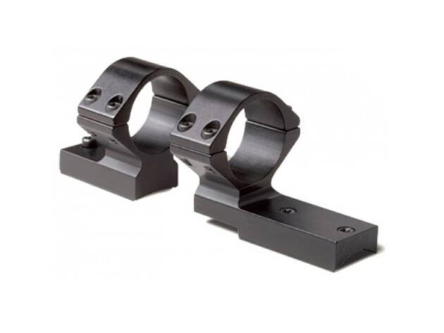 WEATHERBY MOUNT/RING VANGUARD 1" LOW BL