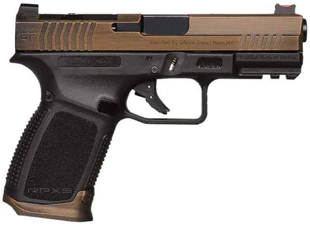 GFORCE ARMS RPX3C9 9MM 4" BRZ SLIDE 15+1