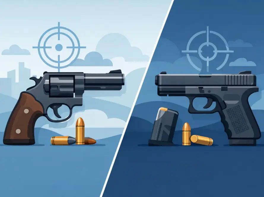 Difference Between Handguns and Pistols