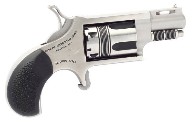 NORTH AMERICAN ARMS THE WASP 22LR REV 1-1/8" SS