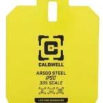 CALDWELL AR500 33% IPSC STEEL - TARGET YELLOW