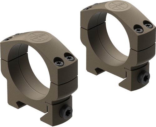 LEUPOLD RINGS MARK 4 CROSS- - SLOT 35MM MED ALUMINUM FDE