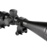 KONUS SCOPE FIGHTER 4-16X50 - W/RINGS AO ILLUMINATED BDC BLK