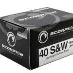 SCORPION 40 S&W - 180GR JHP 20RD 10BX/CS