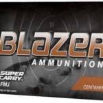 CCI BLAZER BRASS 30 SUPER - CARRY 115GR 50RD 20BX/CS