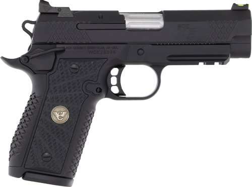 WILSON EDC X9 2.0 9MM 4" AMBI - W/LIGHT RAIL 15RD BLACK ARMOR.