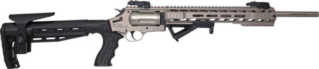 IVER JOHNSON 1000 410 3" 18.5" - REVOLVER SHOTGUN TACT. NICKEL